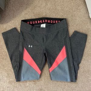 Under Armour Heatgear cropped compression leggings, Medium